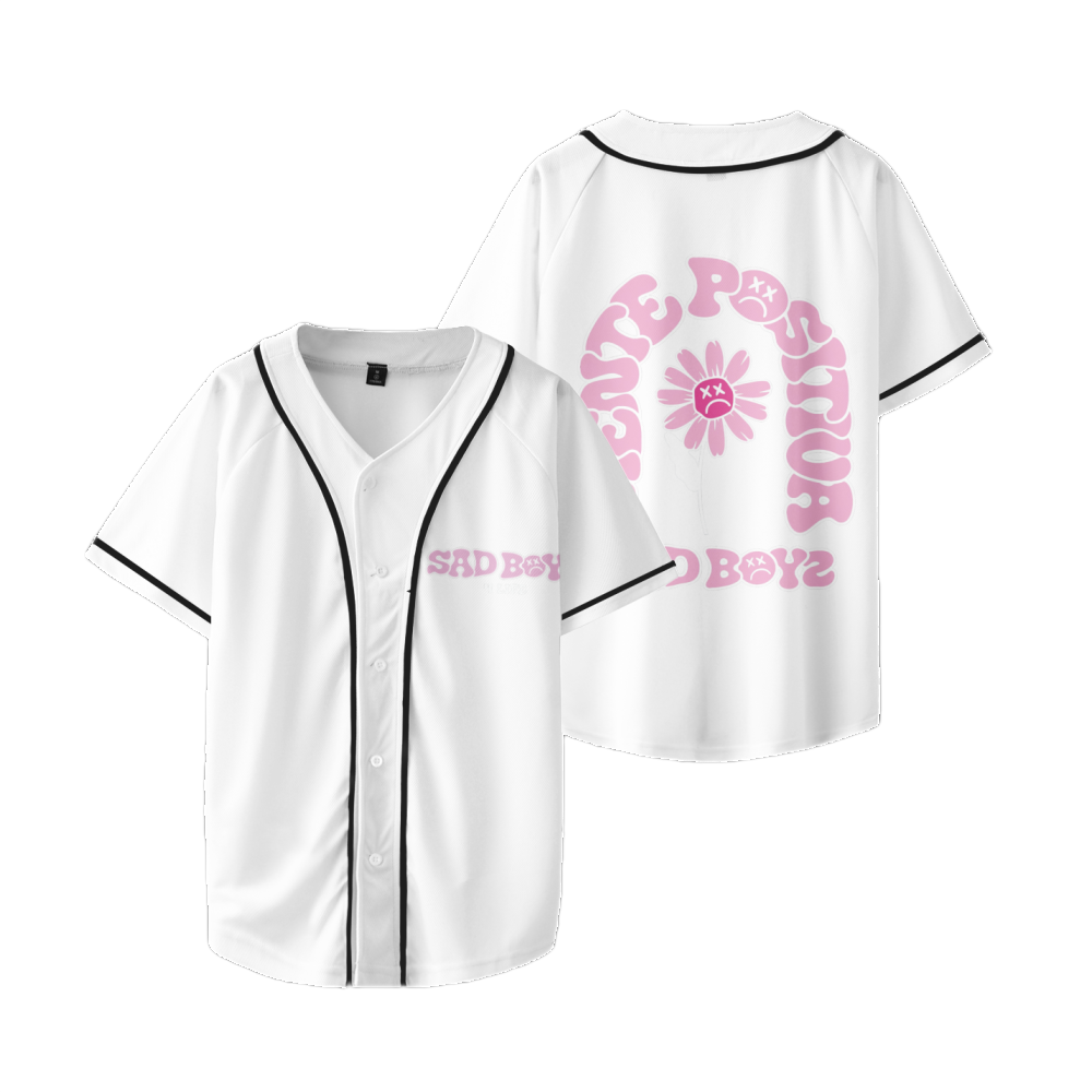 Junior H Merch BASEBALL JERSEY Harajuku Thin button Baseball Men/Women