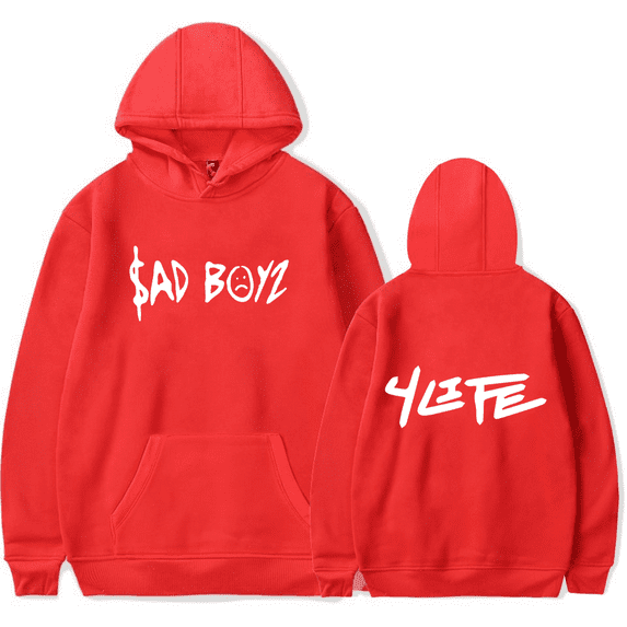 Junior H Merch Hoodies Sad Boyz Ylife Tour Hoodie Unisex Fashion Casual Sweatshirt Pullover