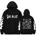 thumbnail image 1 of Junior H No Love Sad Boyz Tour Merch Hoodie Unisex Long Sleeve Stylish Comfort Pullover, 1 of 2
