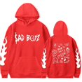 thumbnail image 1 of Junior H No Love Sad Boyz Tour Merch Hoodie Unisex Long Sleeve Stylish Comfort Pullover, 1 of 2