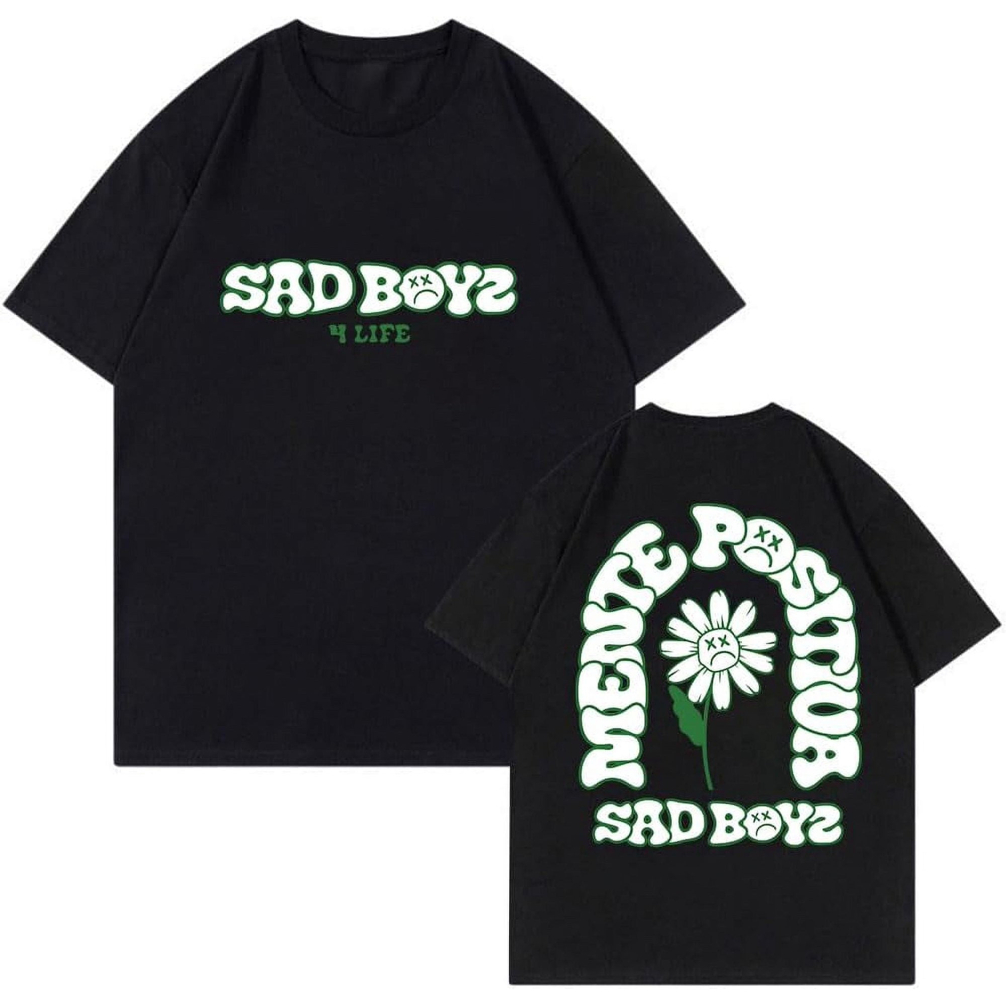 Junior H Sad Boyz 4 Life Flower T-Shirt - Walmart.com