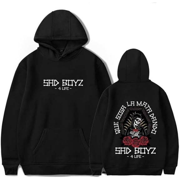Junior H Sad Boyz 4 Life Hoodie Merch Casual Women Men Long Sleeve Sweatshirts Rapper Pullover Unisex