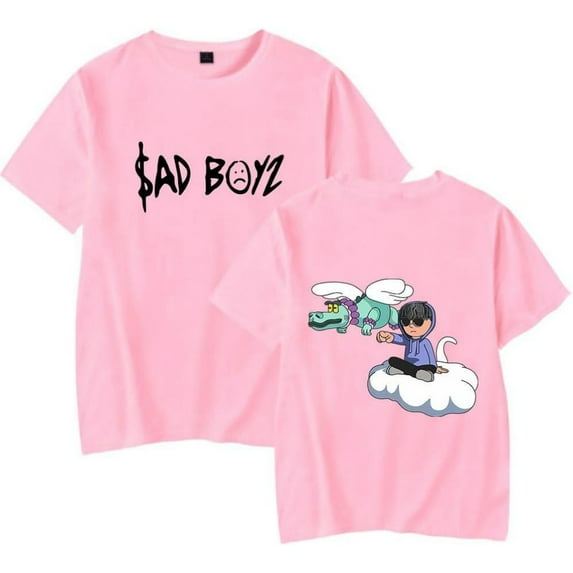 Junior H Sad Boyz 4 Life Tour Merch Short Sleeve T-shirt Unisex Fashion Crew Neck Top