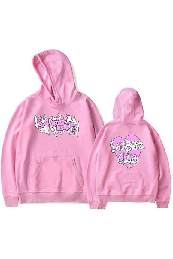 Junior H Sad Boyz Club Hoodie Merch Winter For Women/Men Long Sleeve Sweatshirt Rapper Pullover Streetwear