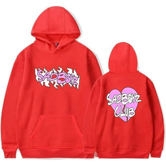 Junior H Sad Boyz Club Hoodie Merch Winter For Women/Men Long Sleeve Sweatshirt Rapper Pullover Streetwear