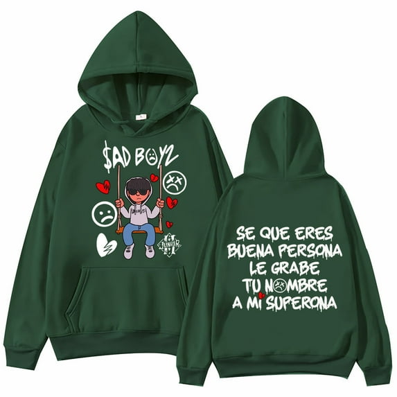 Junior H Sad Boyz Hoodie Men Women Unisex Pullover Hooded Fashion Long Sleeve Hoodies Sweatshirts