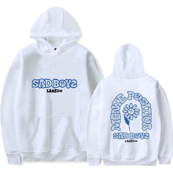 Junior H Sad Boyz New Flowers Merch Unisex Fleece Lined Pullover Hoodie