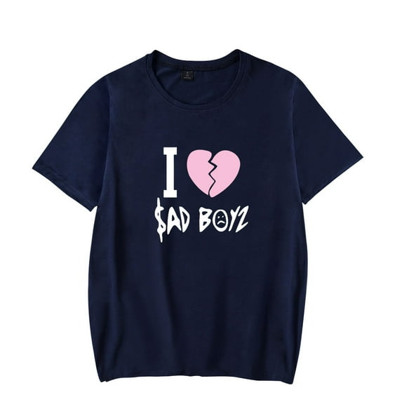 Junior H Sad Boyz T-Shirt Merch Summer For Women/Men Unisex O-neck Short Sleeve Streetwear