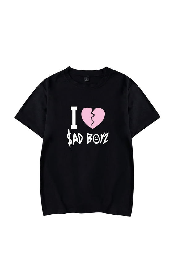 Junior H Sad Boyz T-Shirt Merch Summer For Women/Men Unisex O-neck Short Sleeve Streetwear
