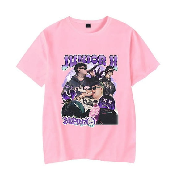 Junior H Sad Boyz Tour Merch summer unisex casual O-neck pure cotton short sleeved T-shirt street wear