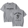 thumbnail image 1 of Junior H Sad Boyz Tour Tshirt Harajuku Crewneck Fashion Short Sleeve Hip Hop Tee, 1 of 2