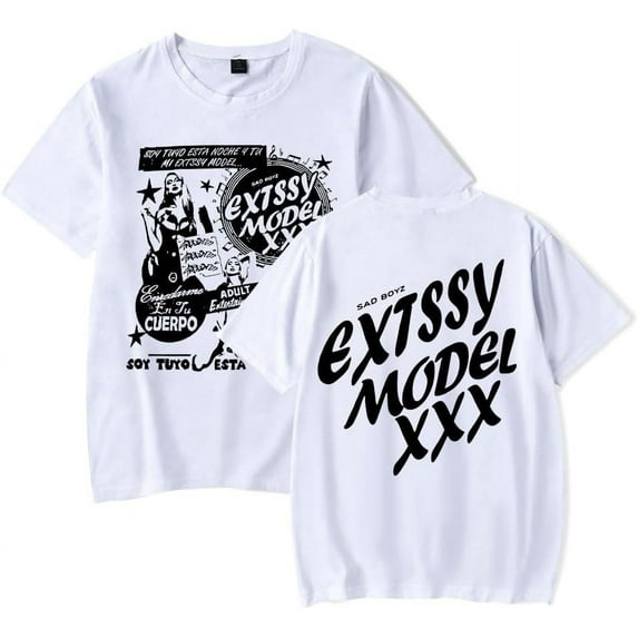 Junior H T-Shirt Sad Boyz Extssy Model Merch Summer For Women/Men Casual O-neck Short Sleeve Tshirt Streetwear