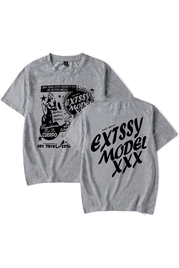 Junior H T-Shirt Sad Boyz Extssy Model Merch Summer For Women/Men Casual O-neck Short Sleeve Tshirt Streetwear