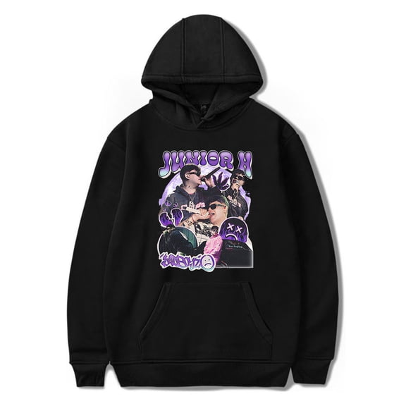 Junior H Tour Merch Hoodies Winter Hooded Sweatshirt Long Sleeve Men Women Hoodie