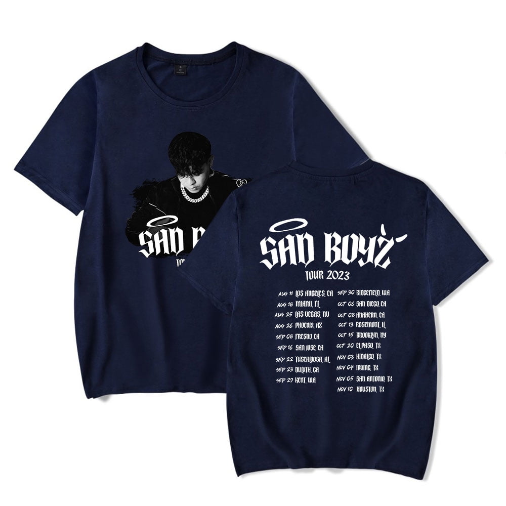 Junior H Tshirt Sad Boyz Tour Tee Merch Print Summer Men Women Fashion