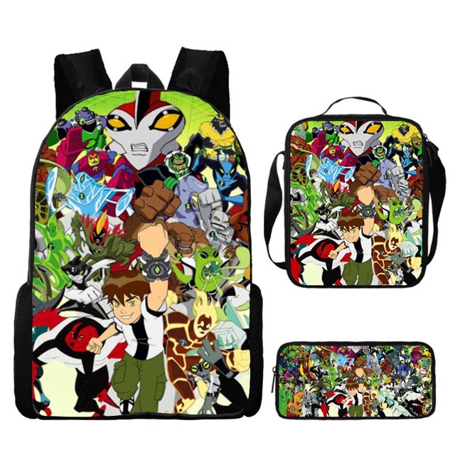 Junior Hacker Backpack 10 Student Schoolbag Cartoon Animation Backpack