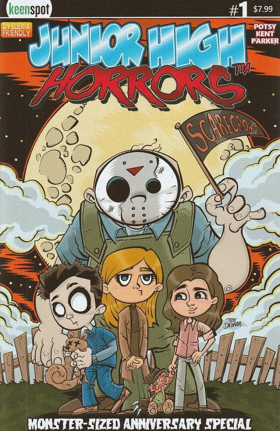 Junior High Horrors: Monster-Sized Anniversary Special #1D VF ; Keenspot Comic Book