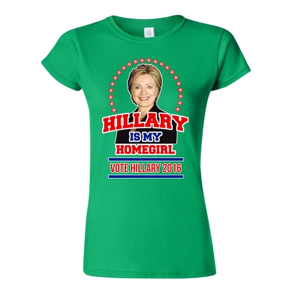 Junior Hillary Is My Homegirl Vote For President 2016 Election DT T-Shirt Tee