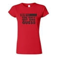 thumbnail image 1 of Junior I Am Pregnant You Only Get One Guess Funny Humor DT T-Shirt Tee, 1 of 2