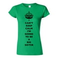 thumbnail image 1 of Junior I Can't Keep Calm I'm Going To Be A Big Sister Love Sis DT T-Shirt Tee, 1 of 2