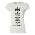 thumbnail image 1 of Junior I Can't Keep Calm I'm Going To Be A Grandma Grandmother Funny DT T-Shirt Tee, 1 of 2