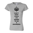 thumbnail image 1 of Junior I Can't Keep Calm I'm Going To Be A Grandma Grandmother Funny DT T-Shirt Tee, 1 of 2