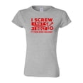 thumbnail image 1 of Junior I Screw I Nut I Bolt It's Tough Being A Mechanic Funny DT T-Shirt Tee, 1 of 2