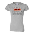 thumbnail image 1 of Junior I'd Tell You To Go To Hell But I Work There Funny Humor DT T-Shirt Tee, 1 of 2