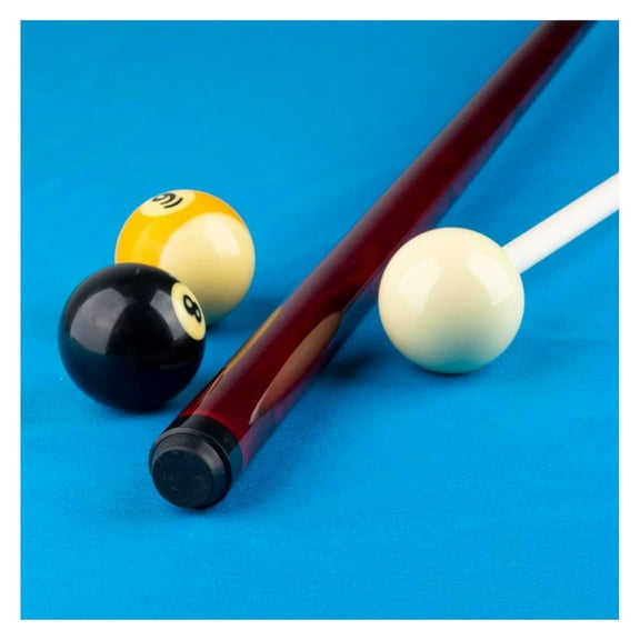 Junior IPJRC Kids Training Pool Cue 44in with Attached Cue - Red
