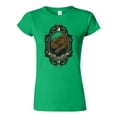 thumbnail image 1 of Junior Jurassic Frame Dinosaur Park Movie Salih Gonenli Artworks Parody DT T-Shirt Tee, 1 of 2