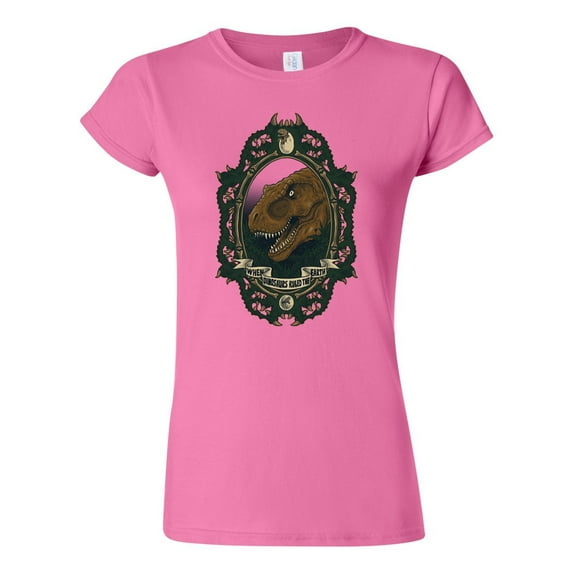 Junior Jurassic Frame Dinosaur Park Movie Salih Gonenli Artworks Parody DT T-Shirt Tee