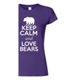 thumbnail image 1 of Junior Keep Calm And Love Bears Panda Animal Lover T-Shirt Tee, 1 of 2