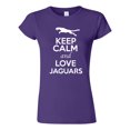 thumbnail image 1 of Junior Keep Calm And Love Jaguar Big Cat Animal Lover T-Shirt Tee, 1 of 2