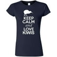 thumbnail image 1 of Junior Keep Calm And Love Kiwis Bird Animal Lover DT T-Shirt Tee, 1 of 2