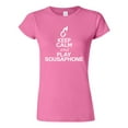 thumbnail image 1 of Junior Keep Calm And Play Sousaphone Music Lover Musician DT T-Shirt Tee, 1 of 2