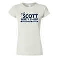 thumbnail image 1 of Junior Keith Scott Tree Hill Body Shop T-Shirt Tee, 1 of 2