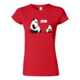 thumbnail image 1 of Junior Kids Animals Panda Bear Bamboo Food Fries Salih Gonenli Artworks Funny DT T-Shirt Tee, 1 of 2