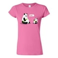 thumbnail image 1 of Junior Kids Animals Panda Bear Bamboo Food Fries Salih Gonenli Artworks Funny DT T-Shirt Tee, 1 of 2
