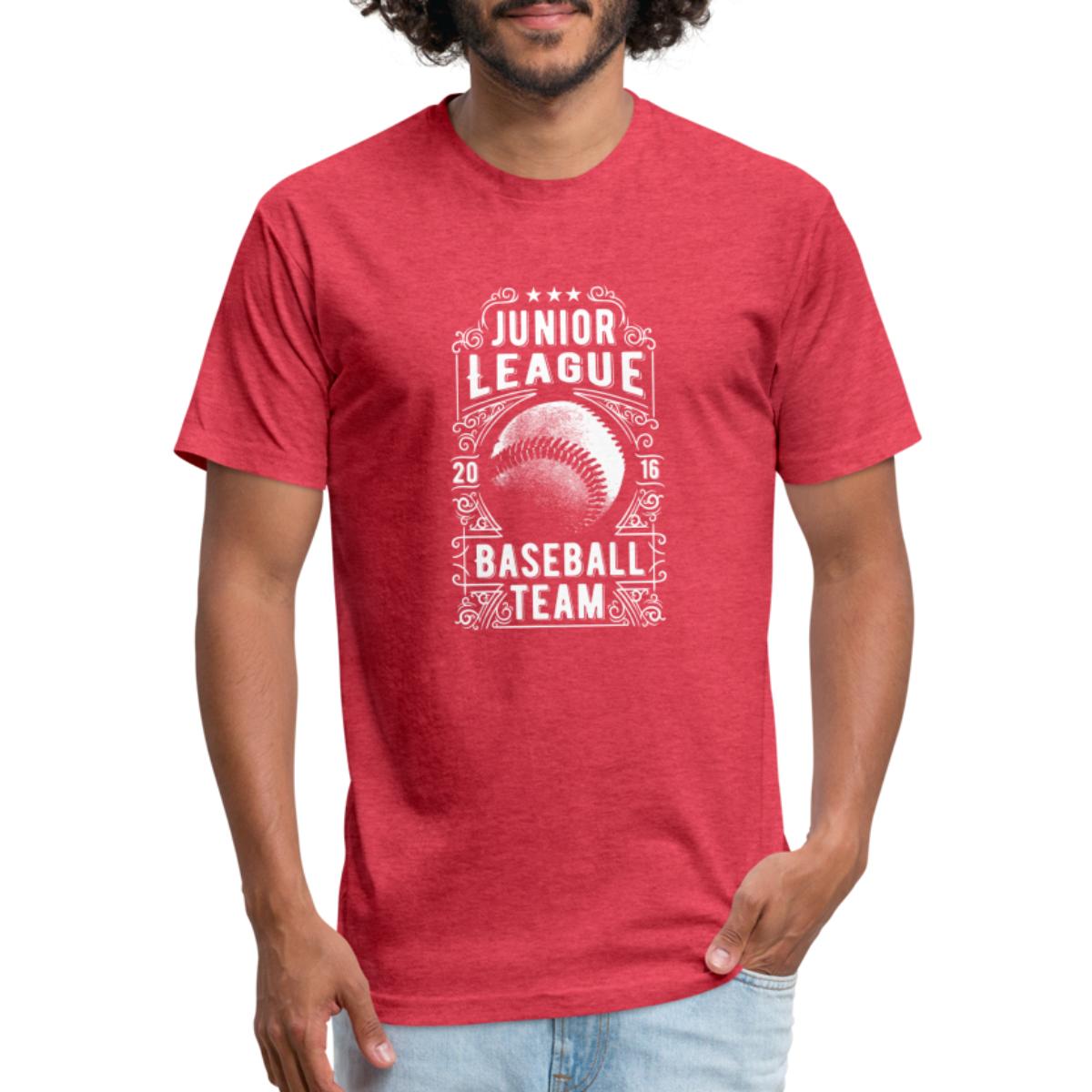 Junior League Baseball Team Logo Unisex Poly Cotton TShirt