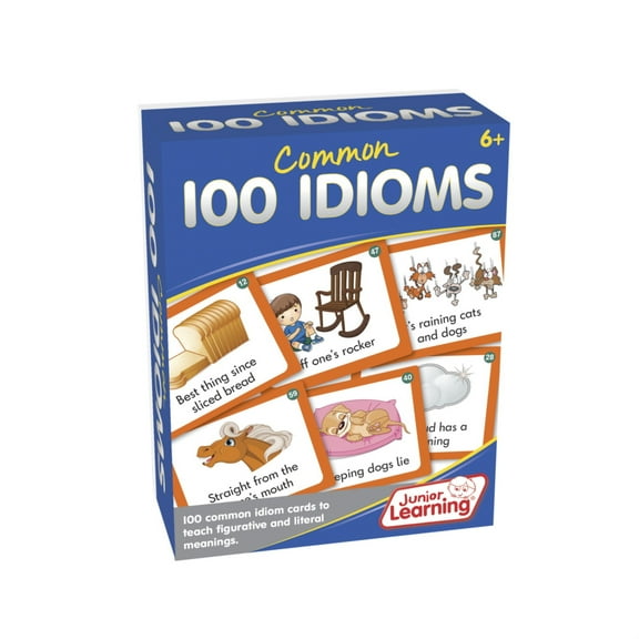 Junior Learning 100 Spelling Mnemonics Word Educational Activity Cards