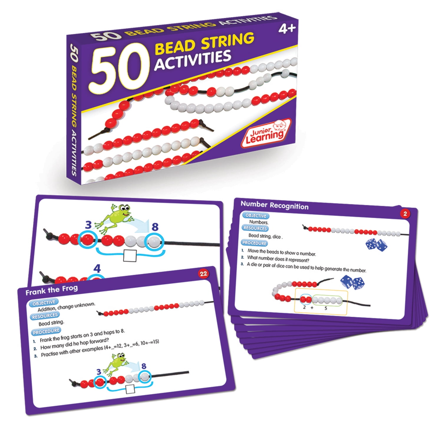 Junior Learning 50 Bead String Activities