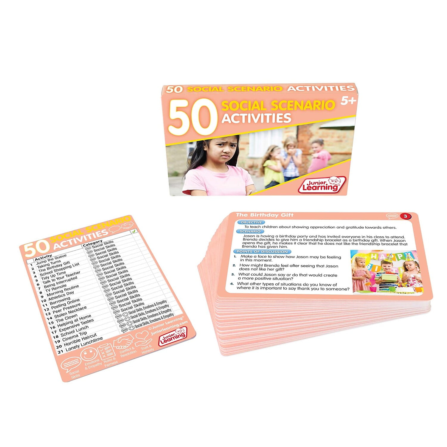Junior Learning 50 Social Scenario Activities