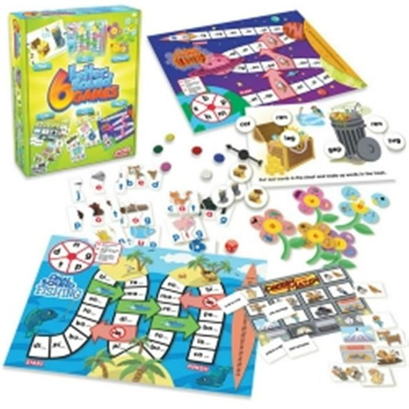 Junior Learning 6 Letter Sound Games