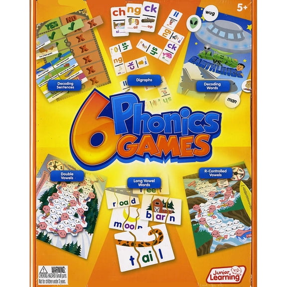 Junior Learning 6 Phonics Games