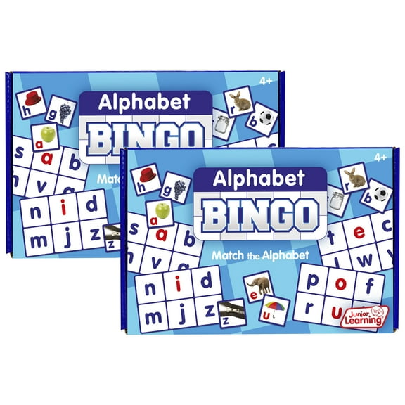 Junior Learning Alphabet Bingo, Pack of 2