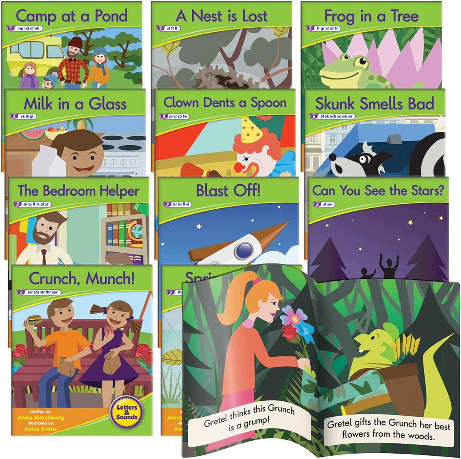 Junior Learning Letters & Sounds Phase 4 Set 1 Fiction