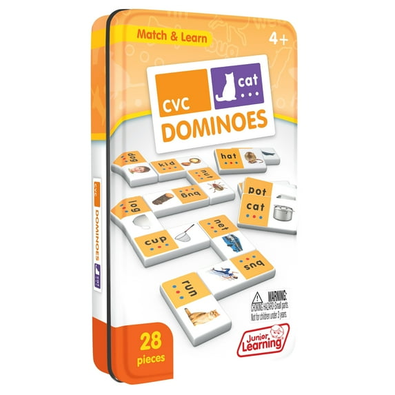 Junior Learning CVC Dominoes Language Arts