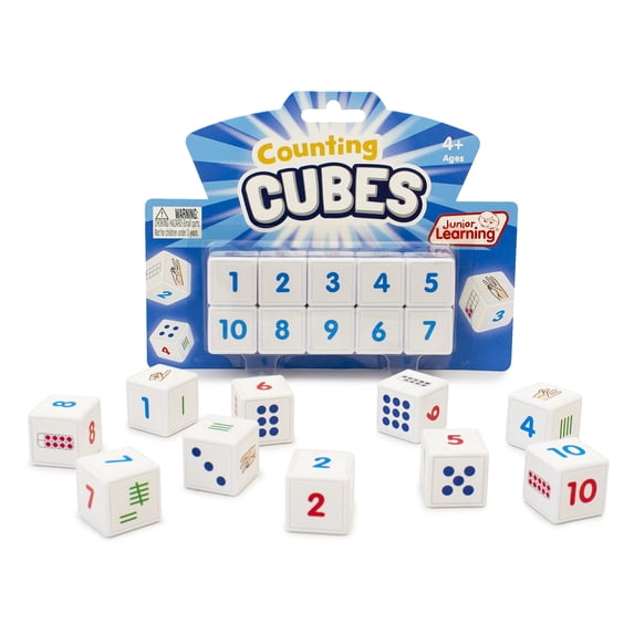 Junior Learning Counting Cubes, Set of 10