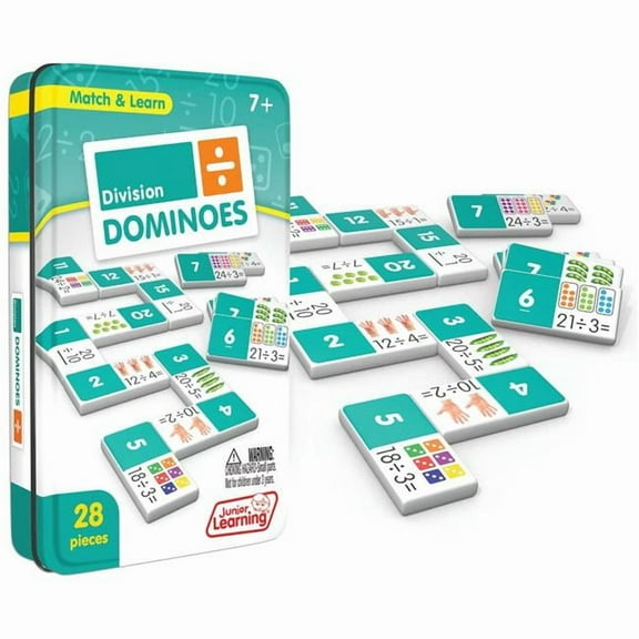 Junior Learning Division Match & Learn Dominoes, Pack of 2