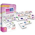 thumbnail image 1 of Junior Learning Fraction Dominoes: Skill Development in Fractions for Ages 6 and Up, Stored in Collector's Tin, 1 of 8